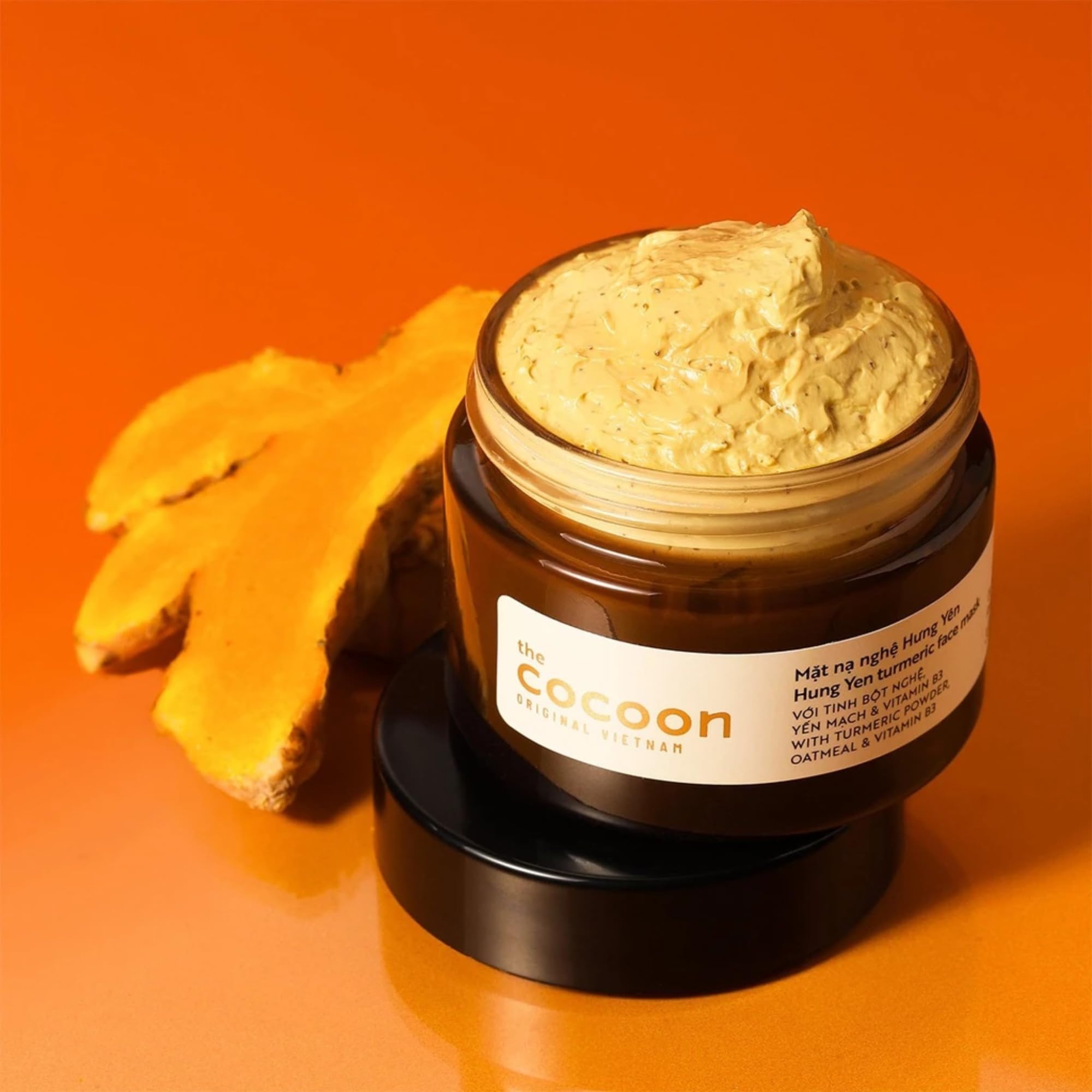 CocoonOriginal vegan cruelty-free label signals ethical skincare choice.