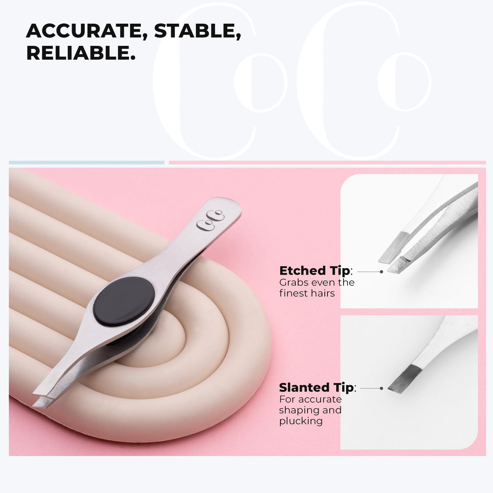 Coco's Closet elegant metal finish adds premium feel.