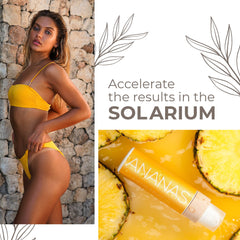 COCOSOLIS ANANAS organic oils graphic communicates natural nourishment for skin