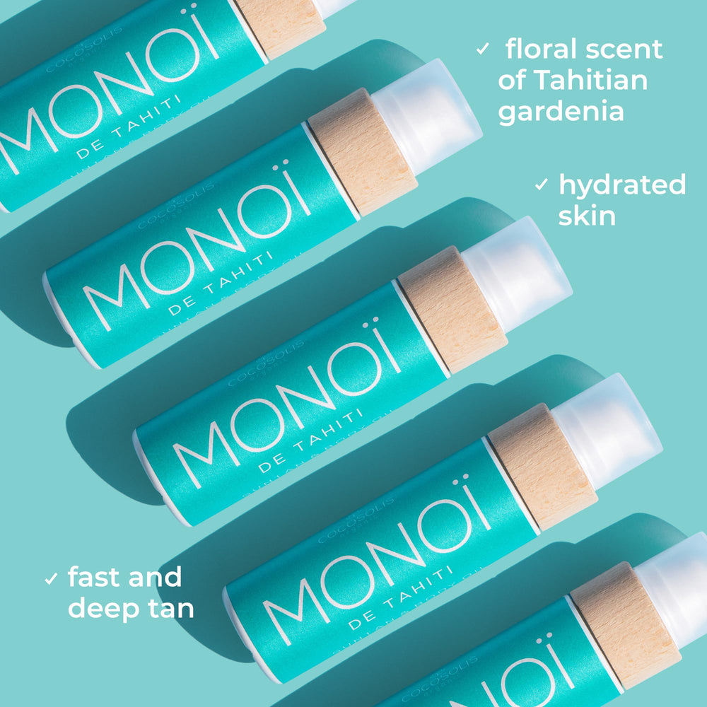 COCOSOLIS MONOI organic ingredients oil highlights natural cold pressed oils