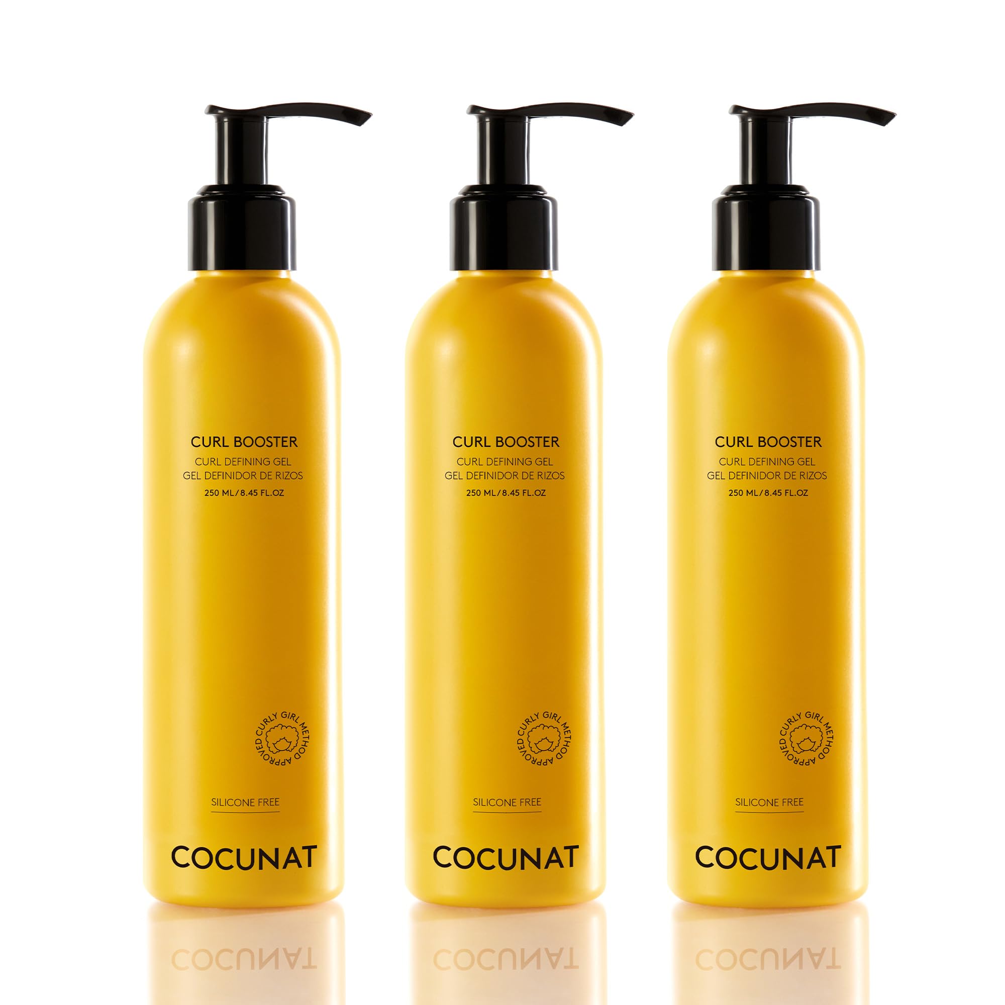 COCUNAT 3 Curl Booster bottle defines curls with lightweight hydration
