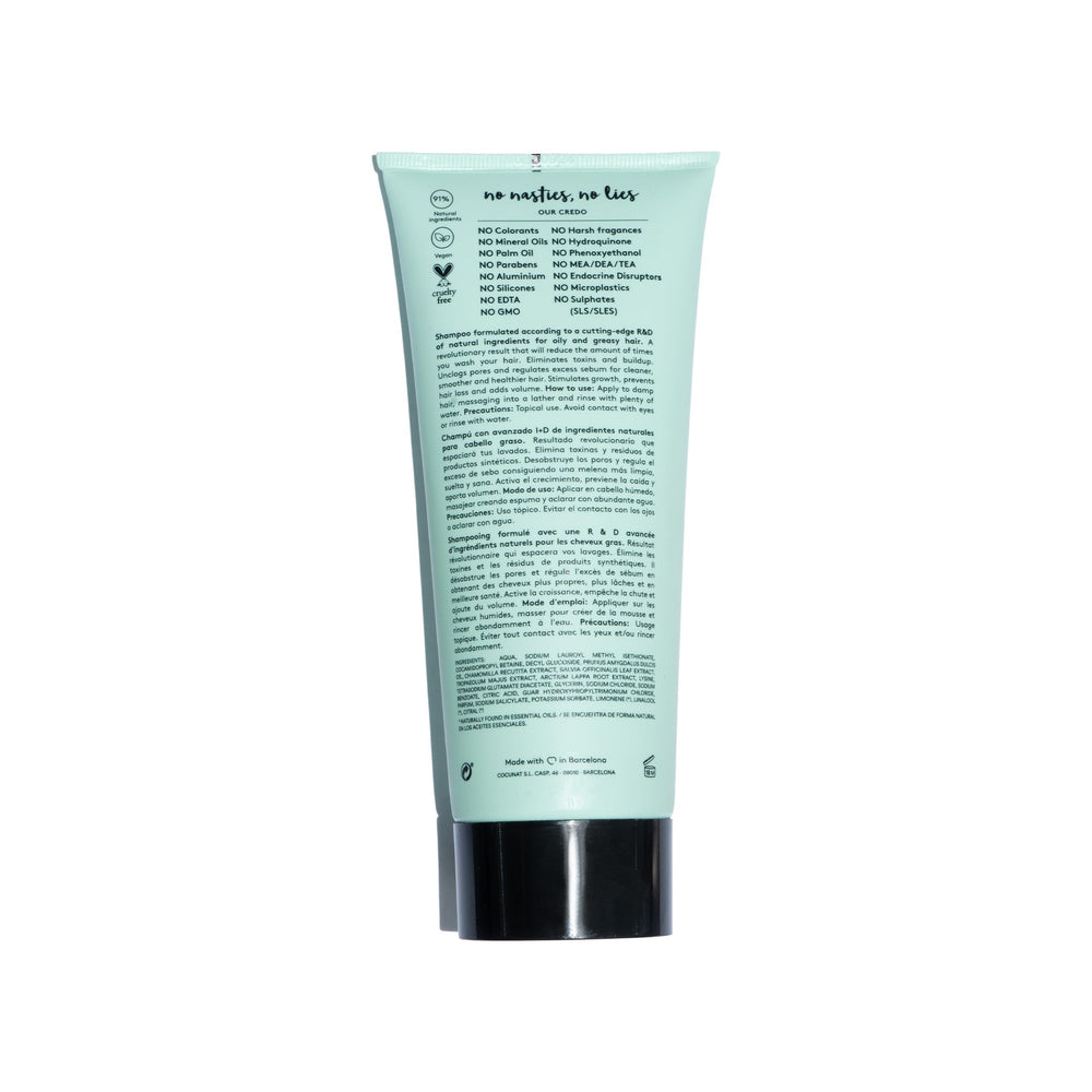 COCUNAT Pure Shampoo is cruelty-free and vegan for ethical beauty routines