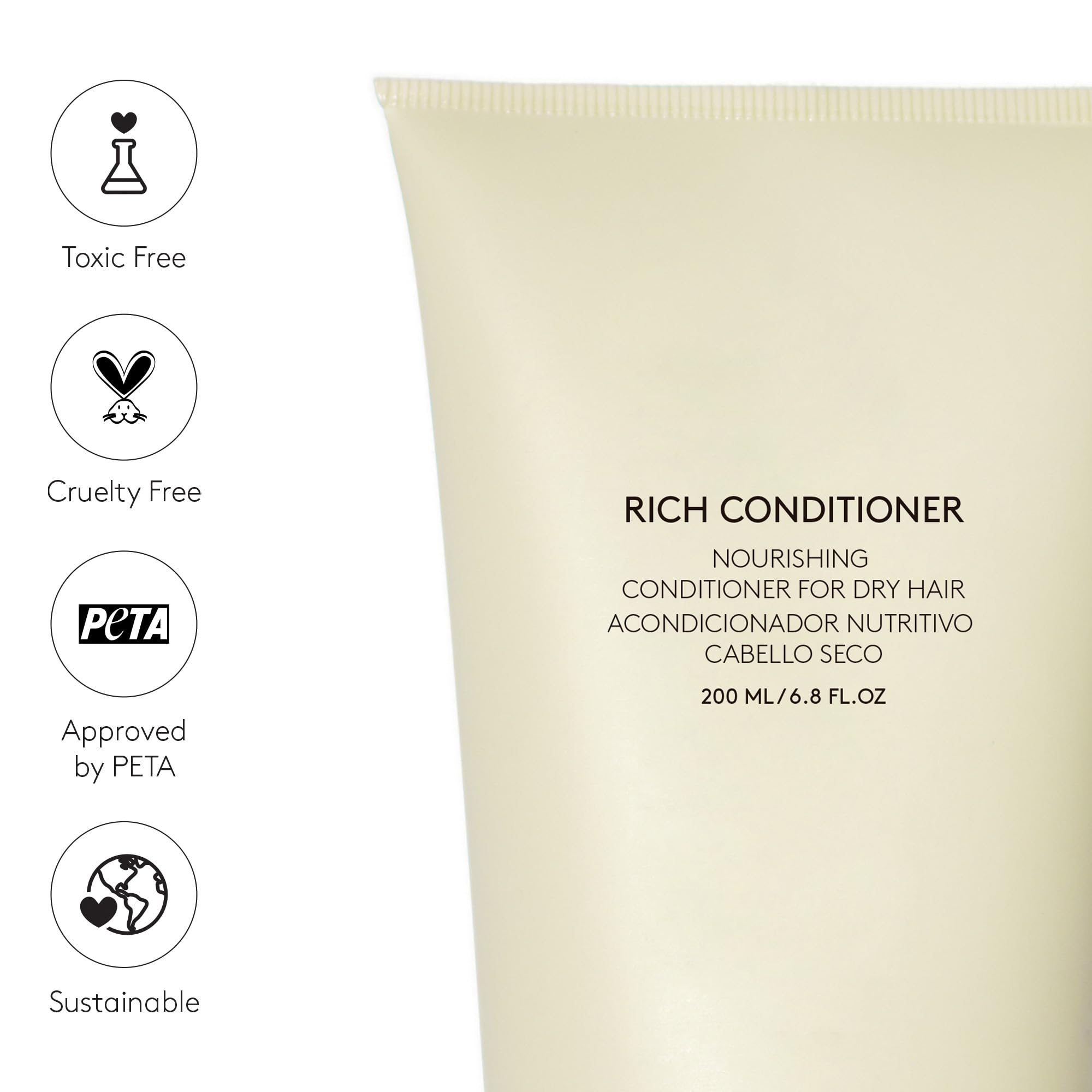 COCUNAT Rich Conditioner packaging shown in 200 ml size.
