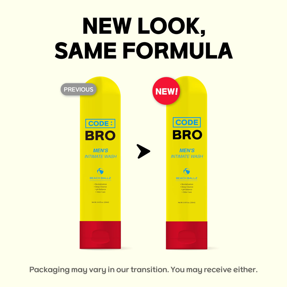 Code Bro Beach Ballz cruelty-free badge visible on packaging.
