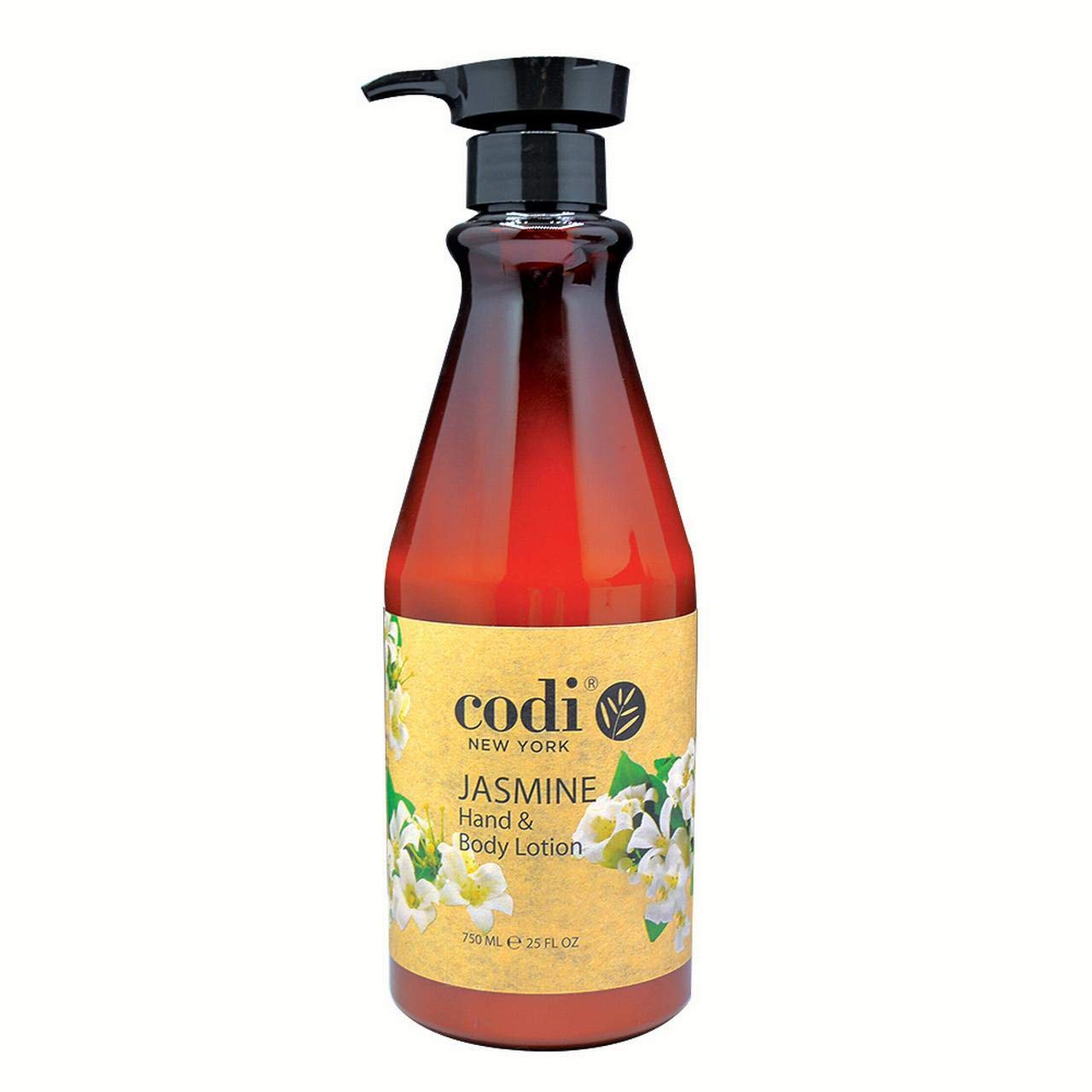 Codi Jasmine Lotion applied to hands demonstrates non-greasy, silky skin.