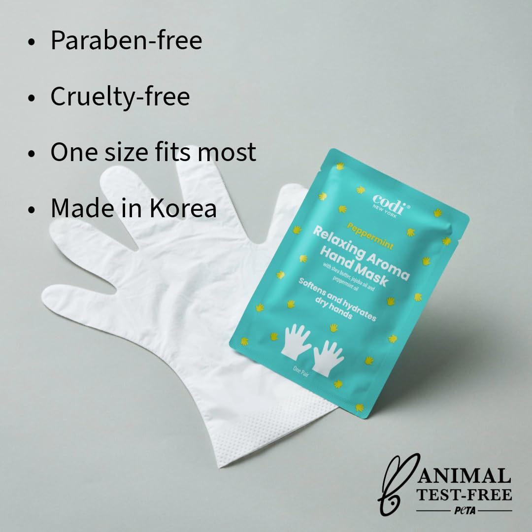 Codi New York hand mask highlights skin-loving ingredients and care