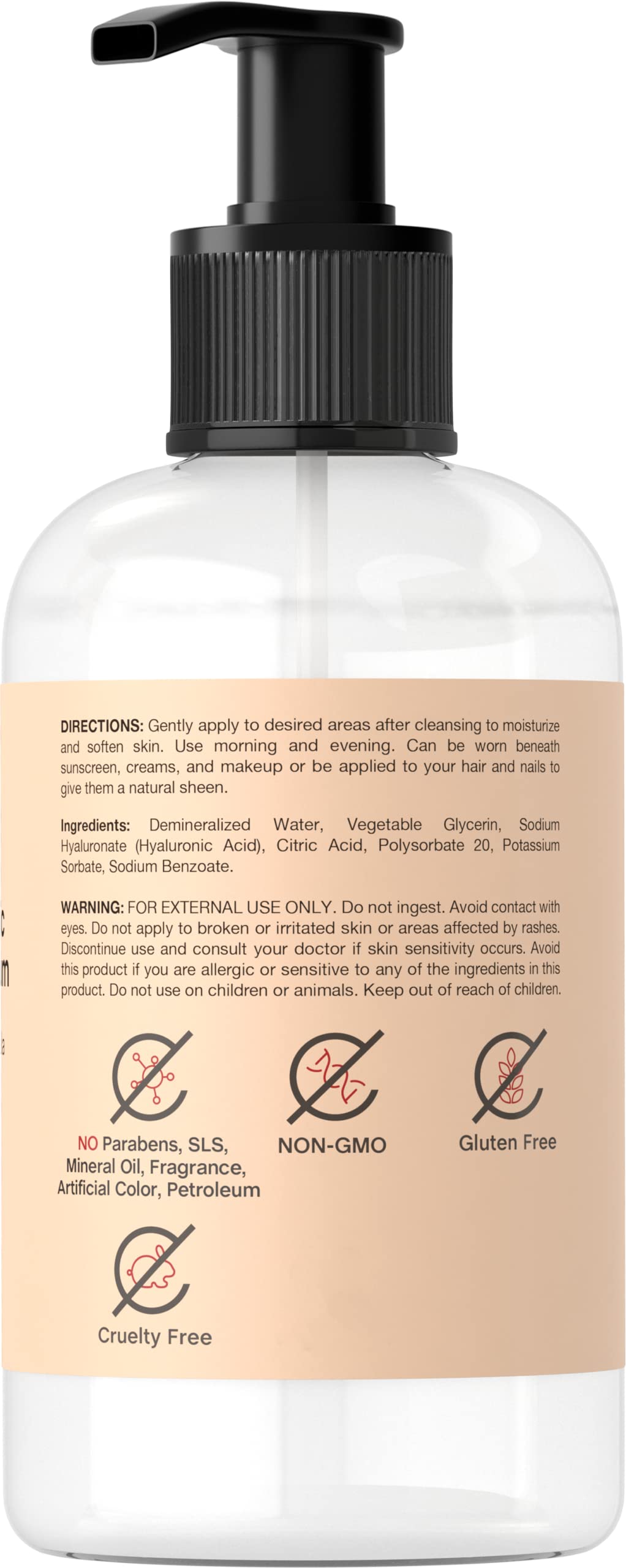 Coera serum bottle pump for easy daily application