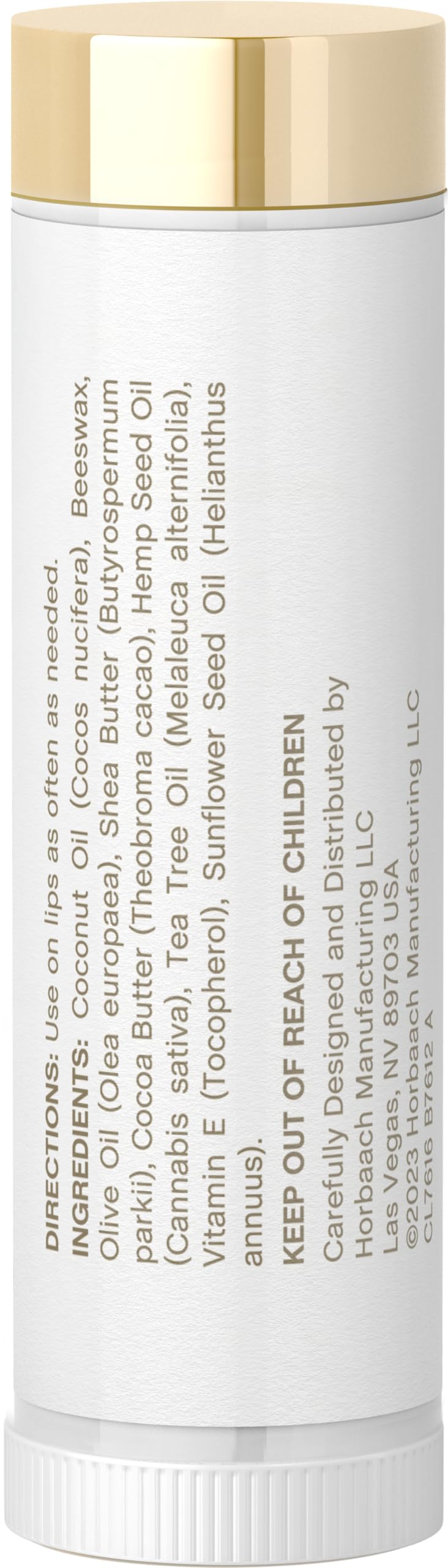 Close-up of Coera Vitamin E lip stick texture and nourishment