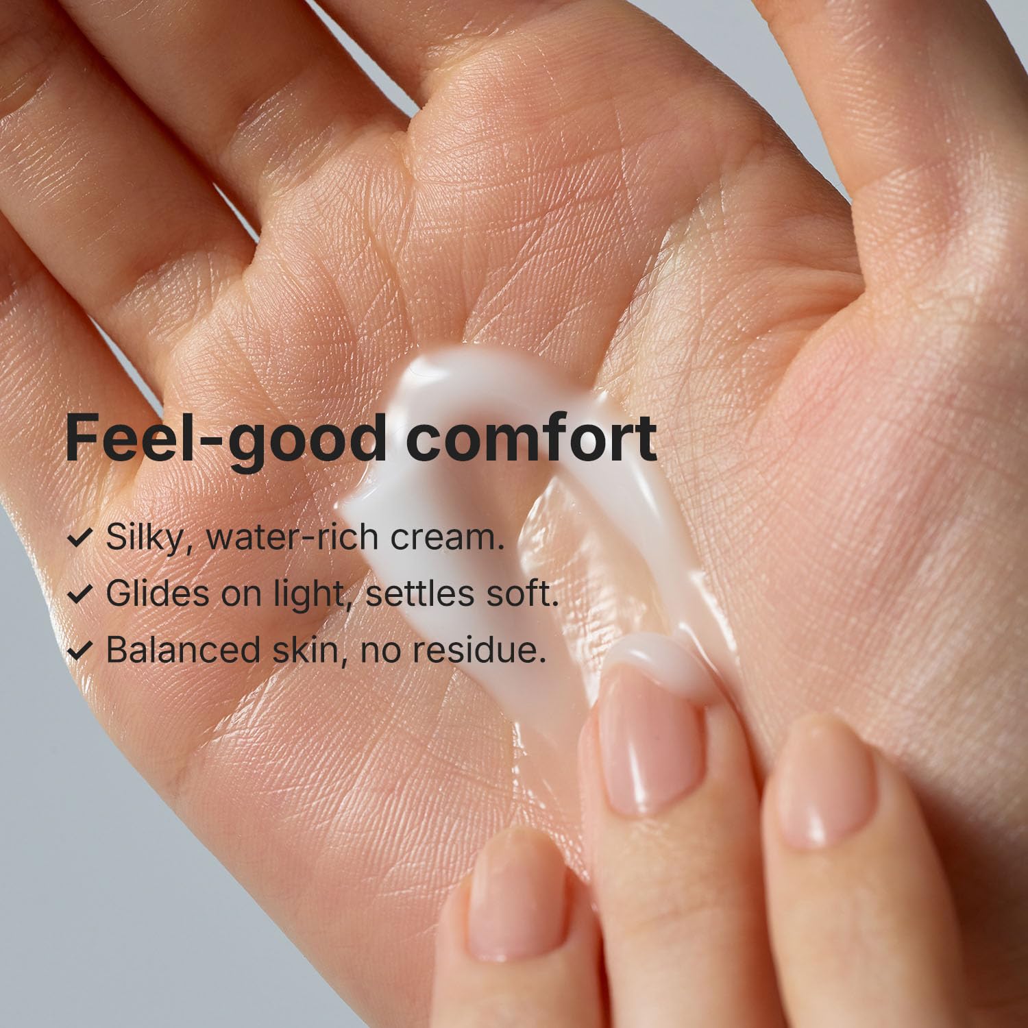 Coeternal Calming Hydration Cream day night routine close-up