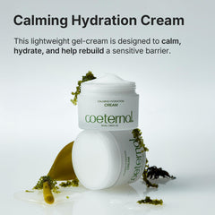Coeternal Calming Hydration Cream ceramide NP close-up highlighting barrier support