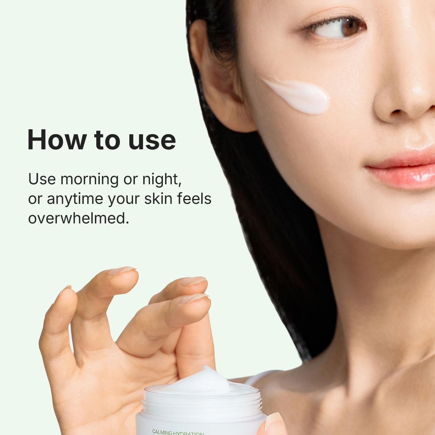 Coeternal Calming Hydration Cream fragrance-free packaging close-up