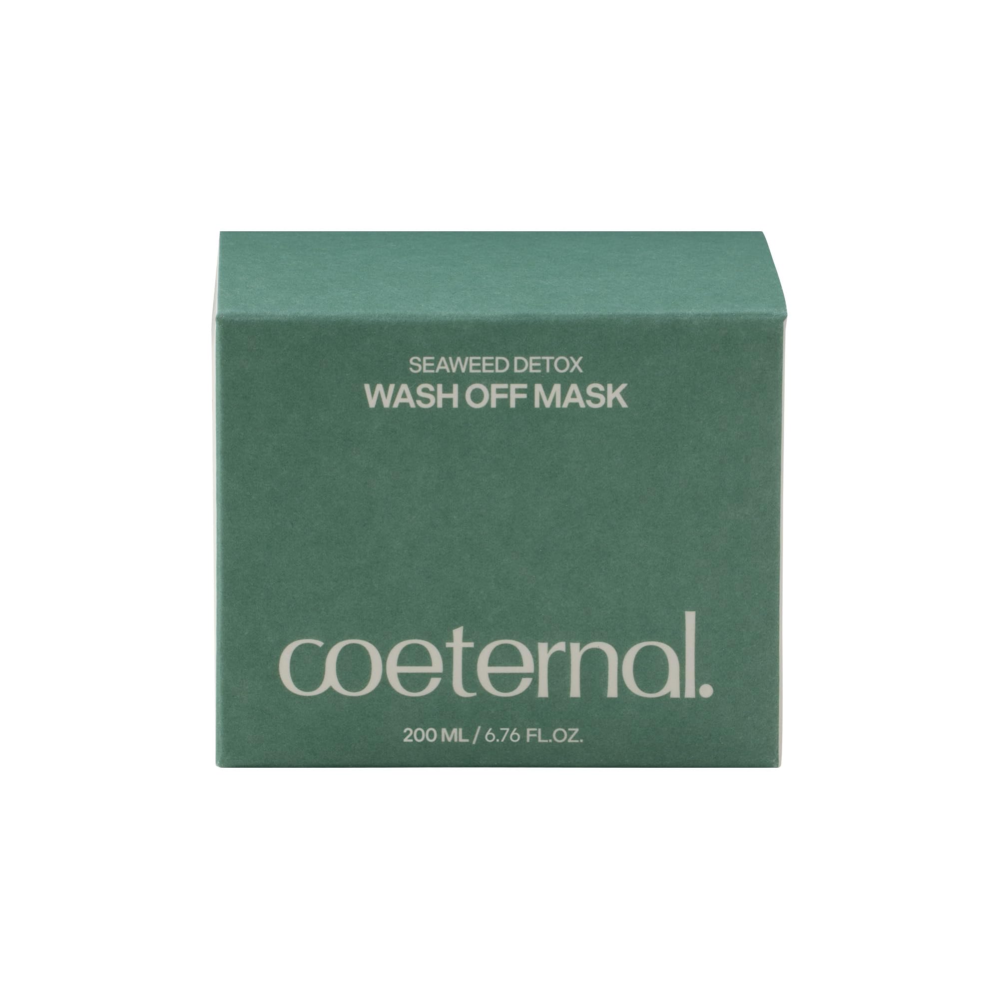 Coeternal Seaweed Detox skin after use shows refreshed balance