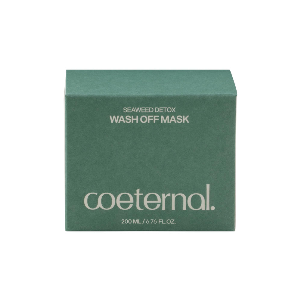 Coeternal Seaweed Detox skin after use shows refreshed balance