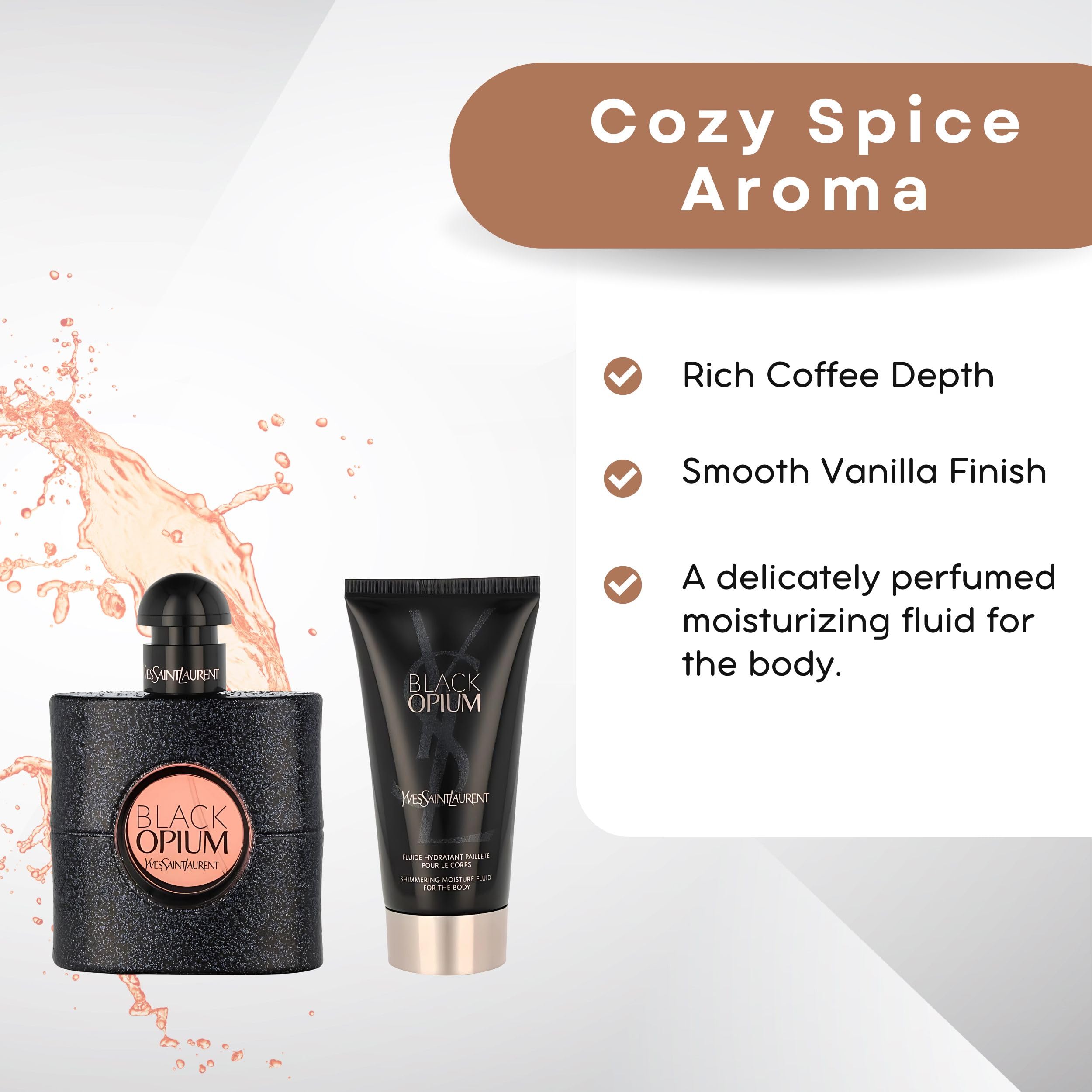Coffee note visual evokes bold, warm aroma