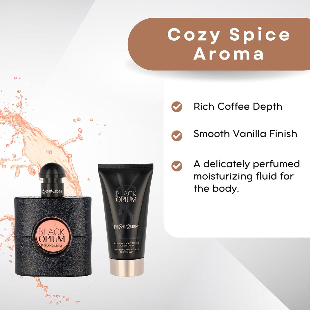 Coffee note visual evokes bold, warm aroma
