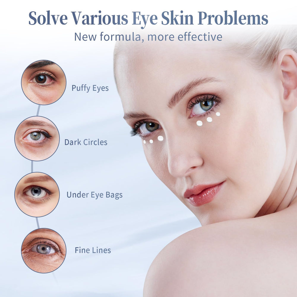 Coinore Retinol Under Eye Cream packaging front showcases clean branding.
