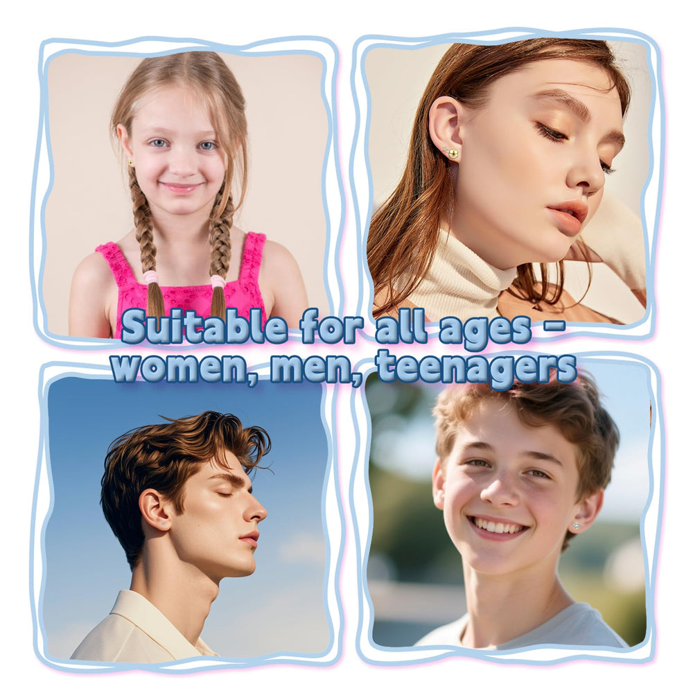 COLAYERIST accessories and pads set image illustrates full kit components for precise at-home piercing.