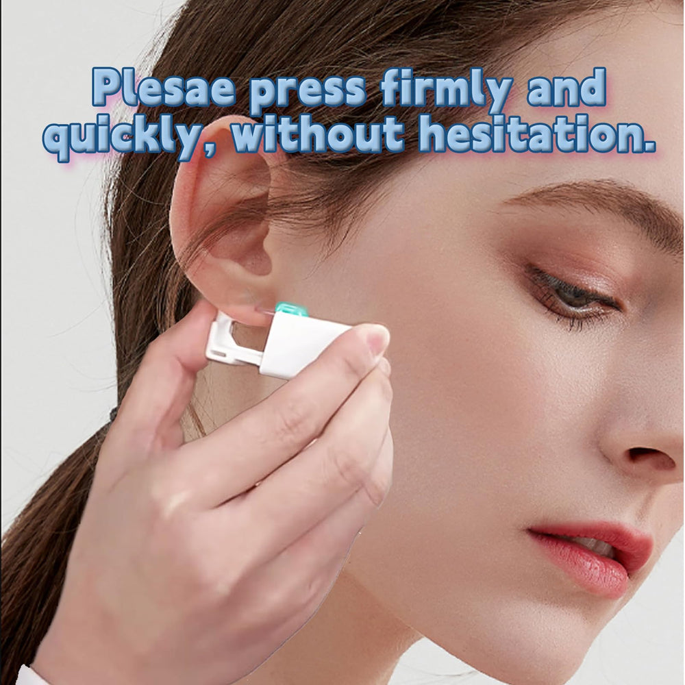 COLAYERIST preloaded 4mm crystal studs closeup highlights subtle sparkle for everyday wear.