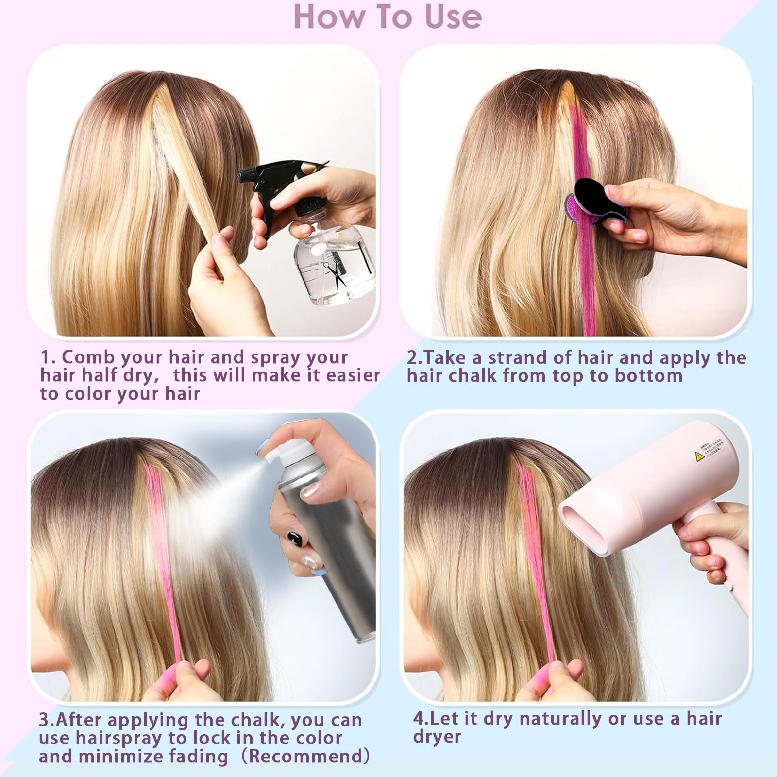 COLAYERIST Wet-hair-application demonstrates easy color on damp strands