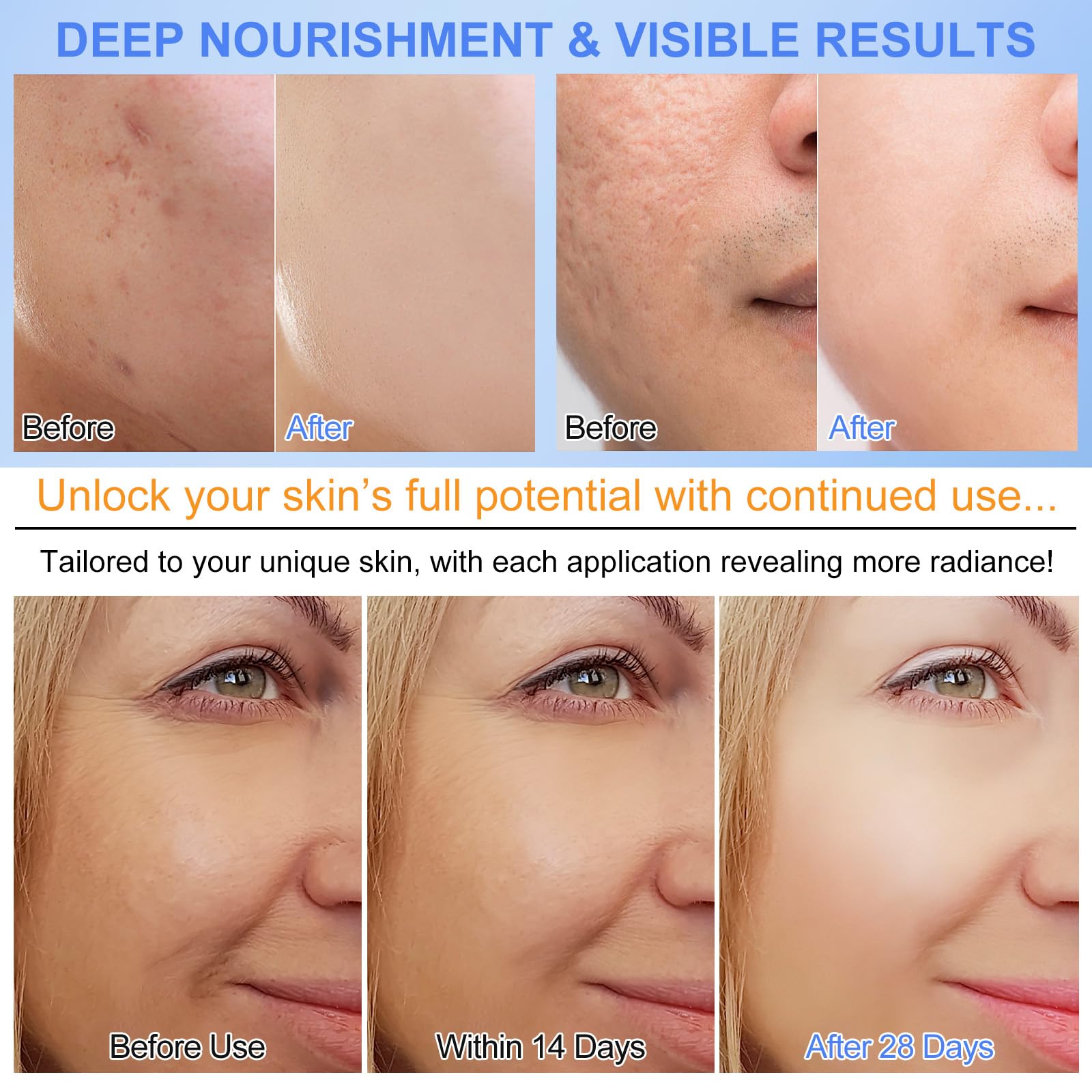 Collagen Face Mask with oligo-hyaluronic acid for deep hydration