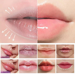 Collagen Lip Booster application swipe shows precise, easy coverage.