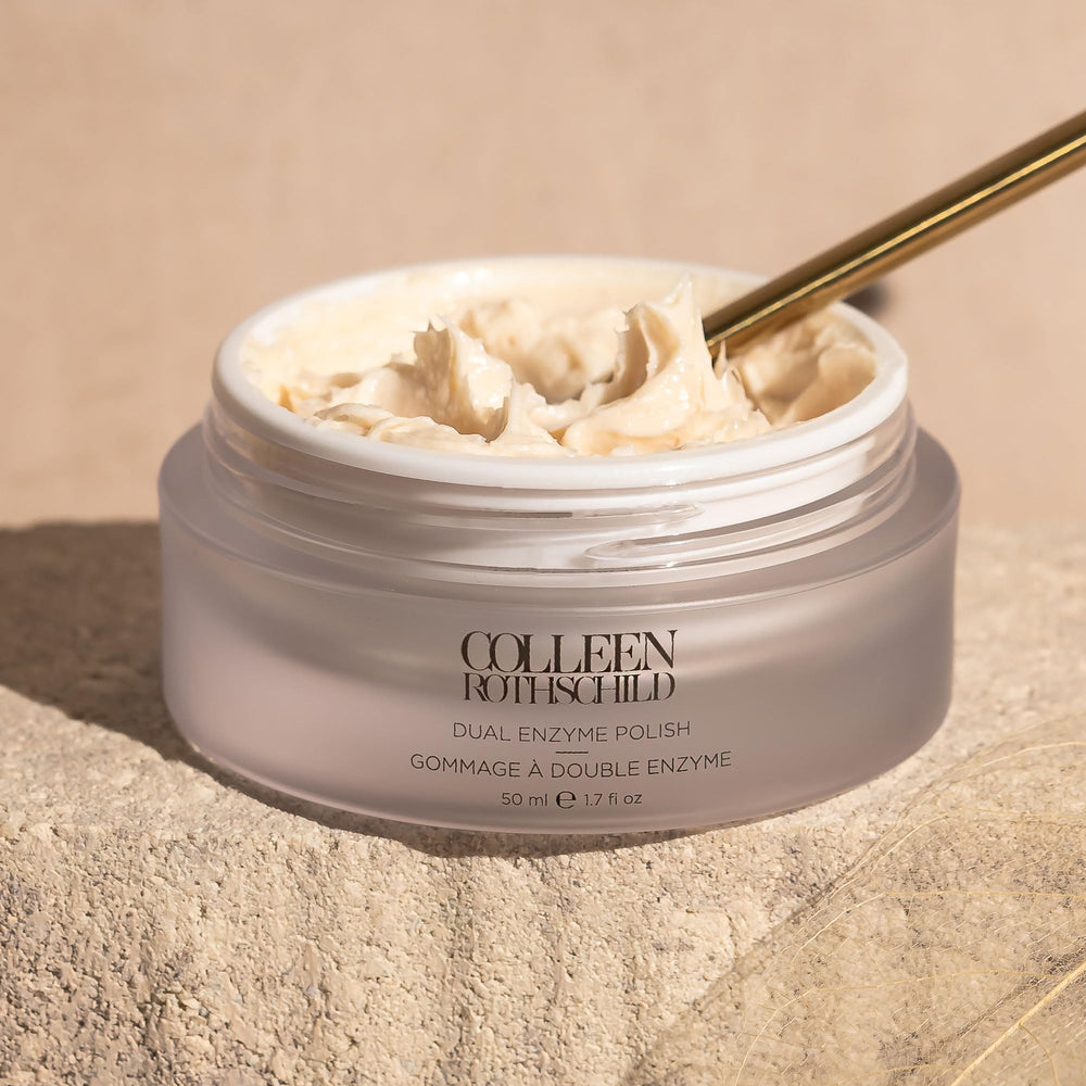 COLLEEN ROTHSCHILD Dual Enzyme Polish with AHAs and skin-brightening complex.