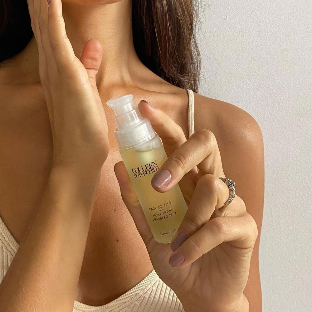 COLLEEN ROTHSCHILD Face Oil N°9 packaging and label with premium branding