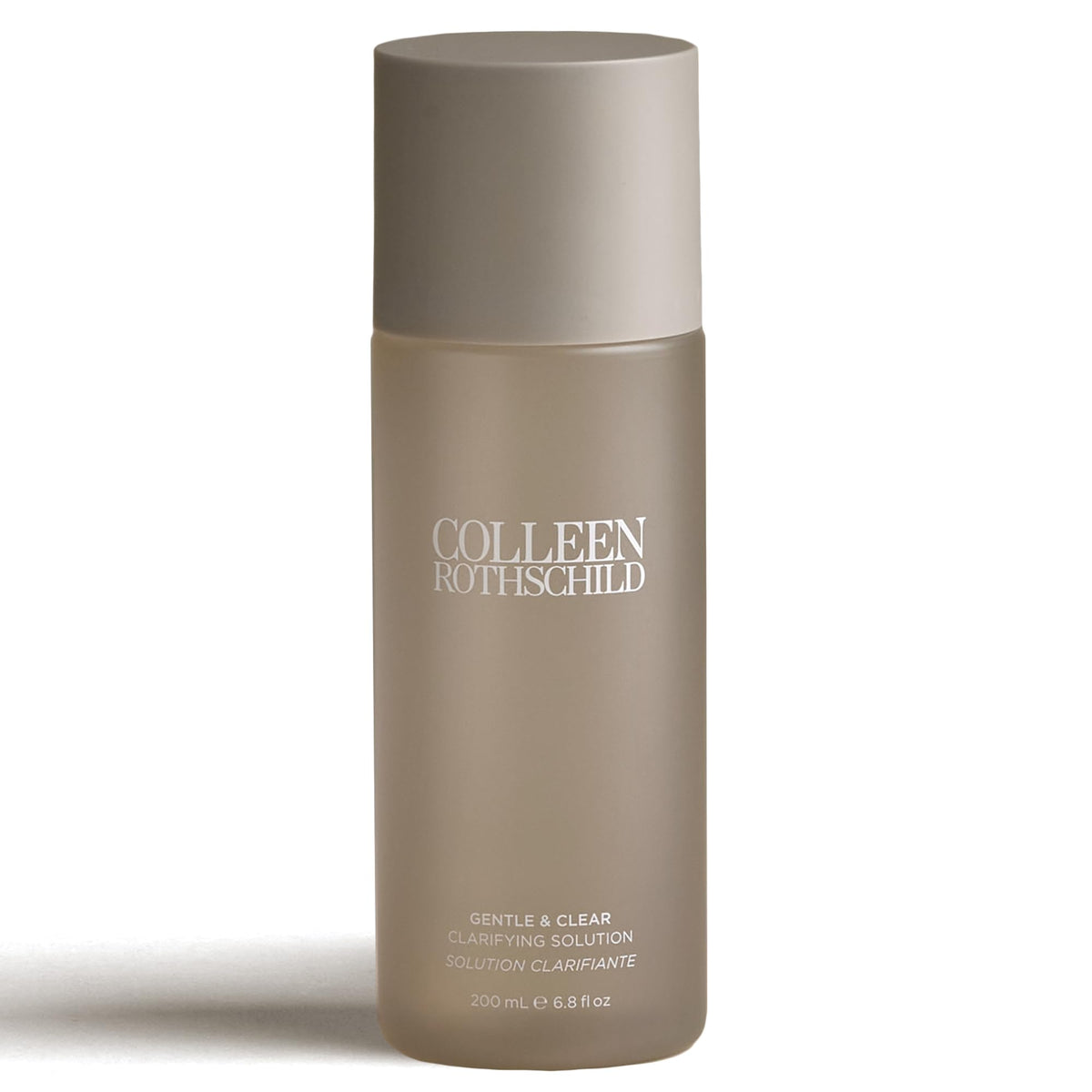 Colleen Rothschild Gentle & Clear Toner bottle on a countertop for daily blemish-prone skin