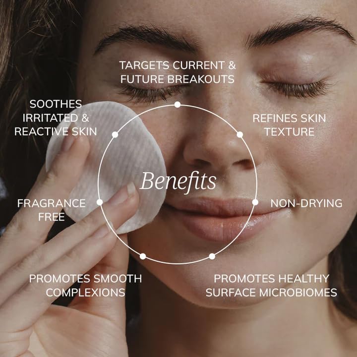 Colleen Rothschild Gentle & Clear Toner swirl on skin showing even tone and texture improvement