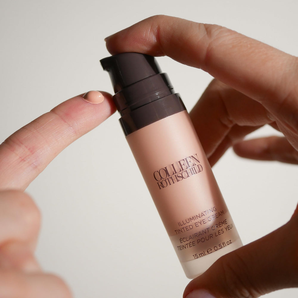 COLLEEN ROTHSCHILD Illuminating Eye Cream pearlized pigments catch light for radiance