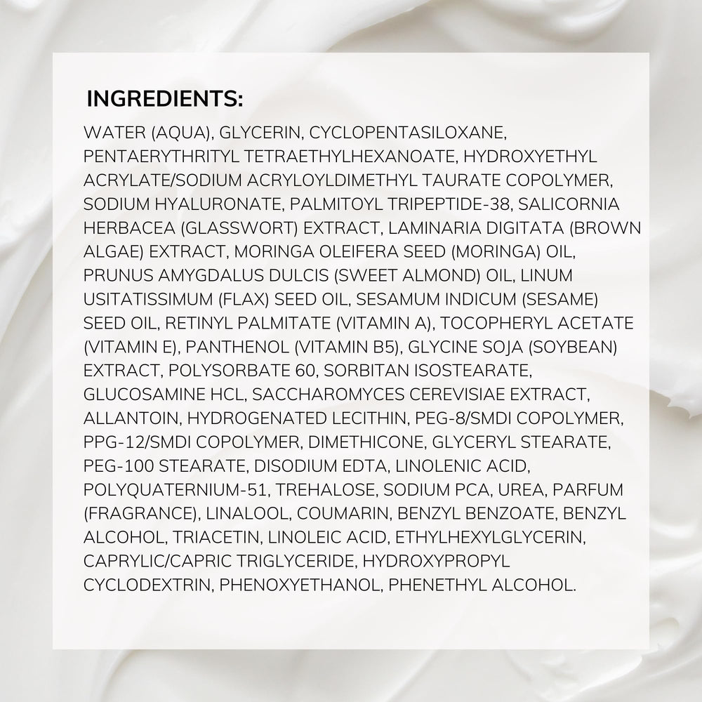 Colleen Rothschild Hyaluronic Acid and BMX Complex label detail for plumper-looking skin.