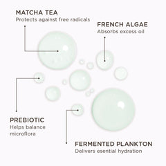 COLLEEN ROTHSCHILD Matcha Tea Treatment Toner pump dispense shows convenient application and shine control