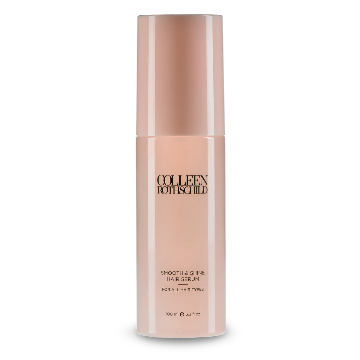 COLLEEN ROTHSCHILD Smooth and Shine serum bottle pour for frizz control and shine.