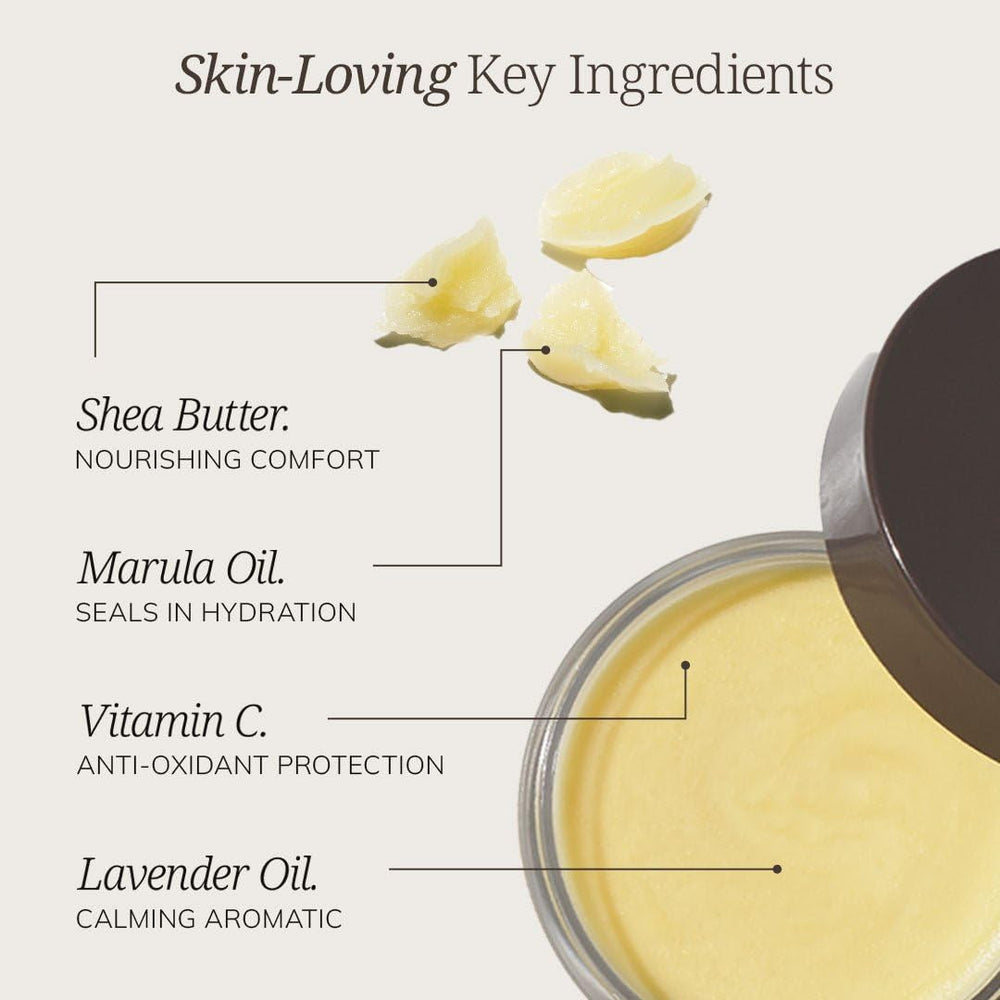 COLLEEN ROTHSCHILD Universal Rescue Balm addressing dry patches with targeted moisture.
