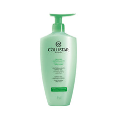 Collistar Kryo Gel bottle close-up showing a cooling sensation for refreshed skin