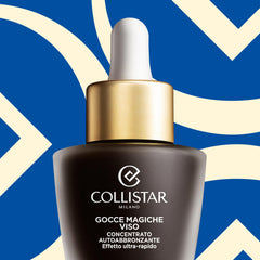 Collistar Magic Drops application being blended for natural glow and even tint.