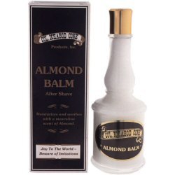 Colonel Conk almond aftershave balm in glass bottle soothing post-shave skin
