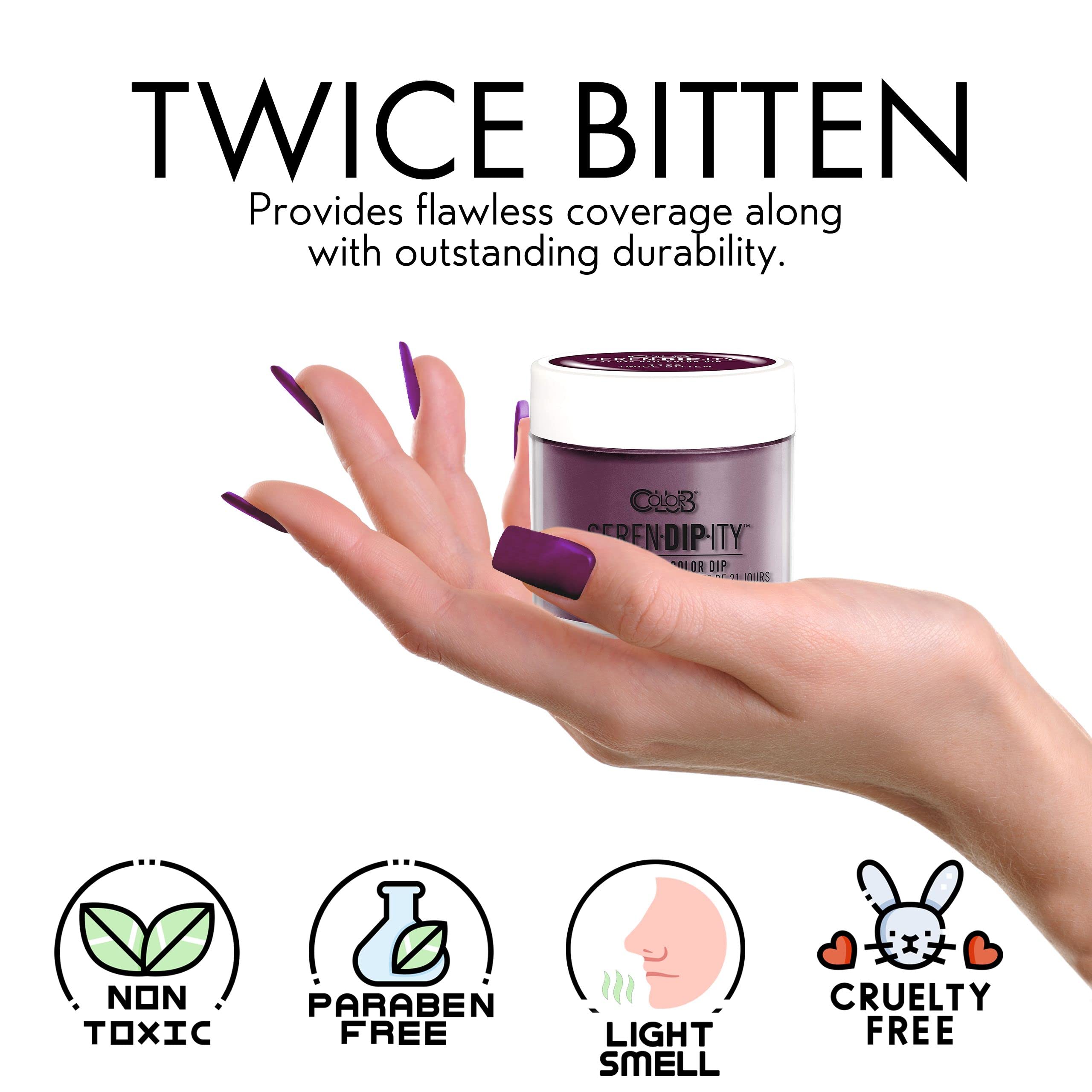 Long-wear dip powder designed for days of chip-free color.