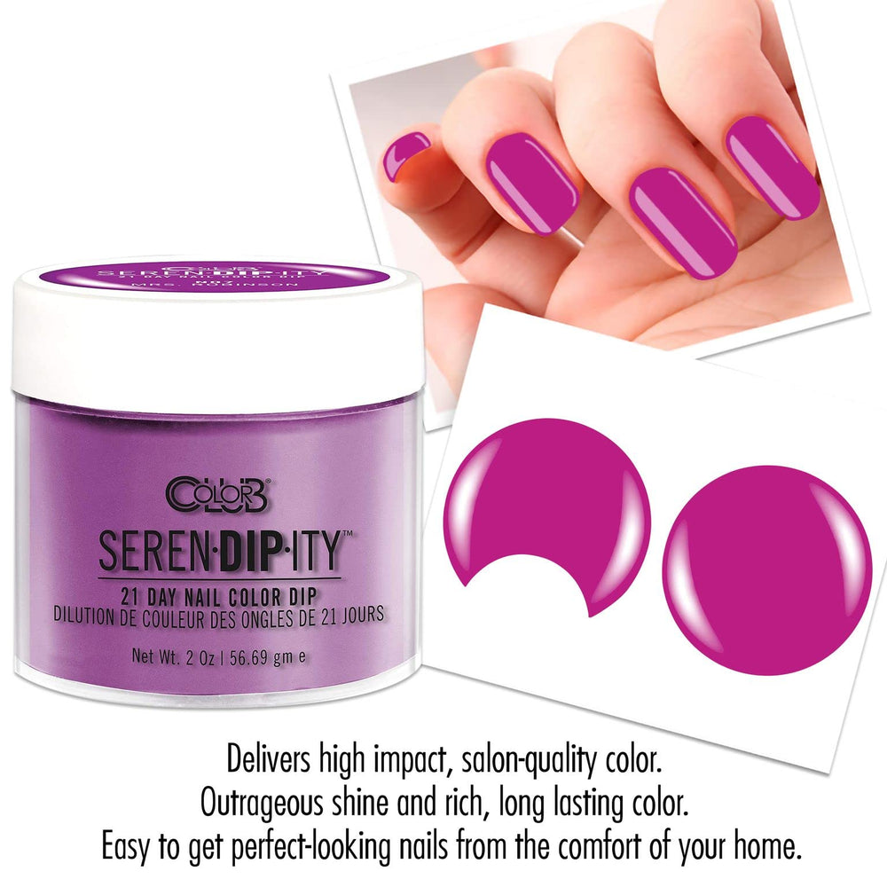 Close-up of neon finish delivers long-lasting shine with Color Club