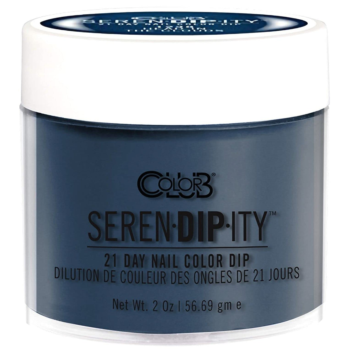 Color Club Serendipity 2oz dip powder bottle in nude shade for everyday nails.