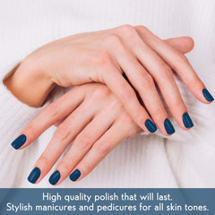Color Club Serendipity nude shade dip powder swatch highlighting smooth, even color.