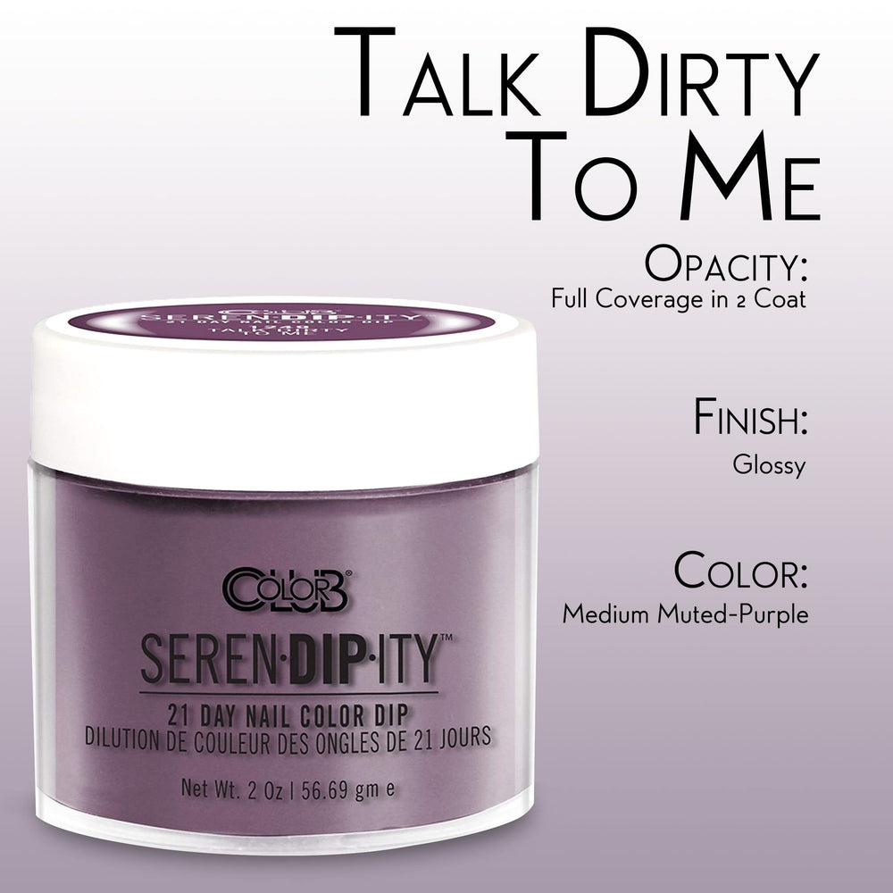 Color Club Talk Dirty To Me Serendipity swatches illustrate versatile nude shade