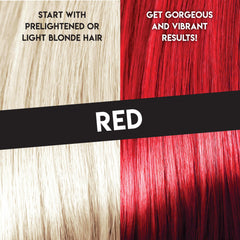 Color Lux Direct Vibes red swatches show true shade match for planning.