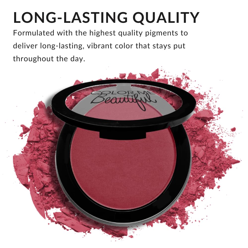 Color Pro Blush peony glow on high cheekbone for warmth