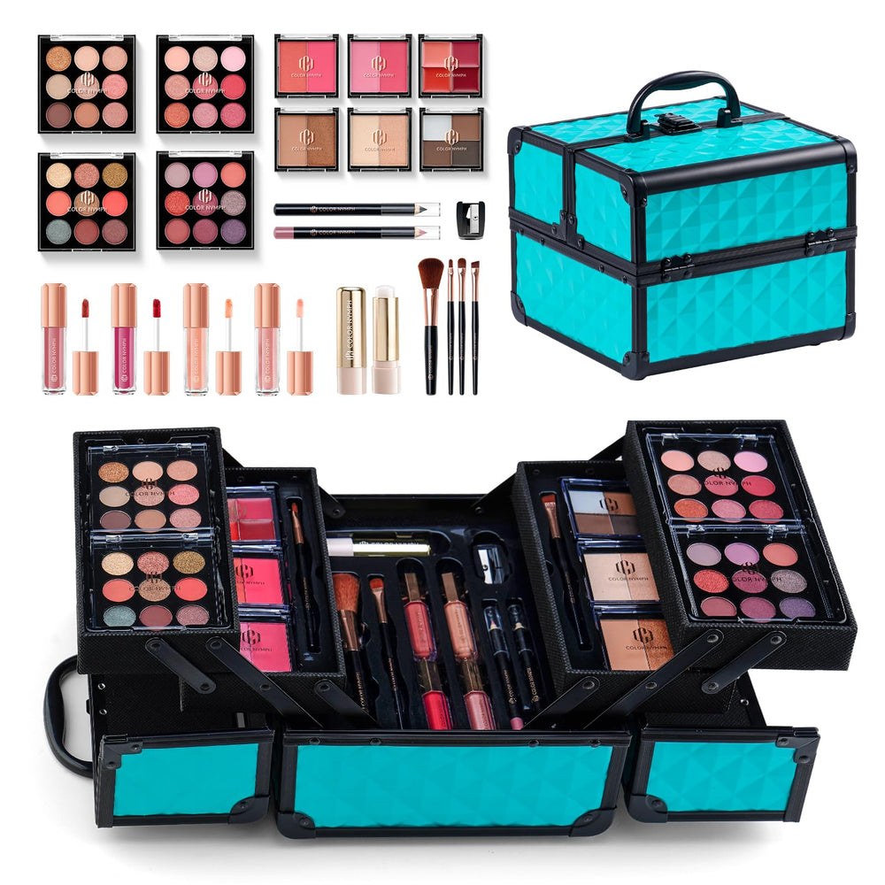 Color Nymph all-in-one makeup kit eyeshadow palette for versatile looks.