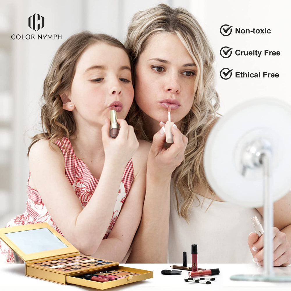 Color Nymph dual-sided applicators enable fast, precise blending.