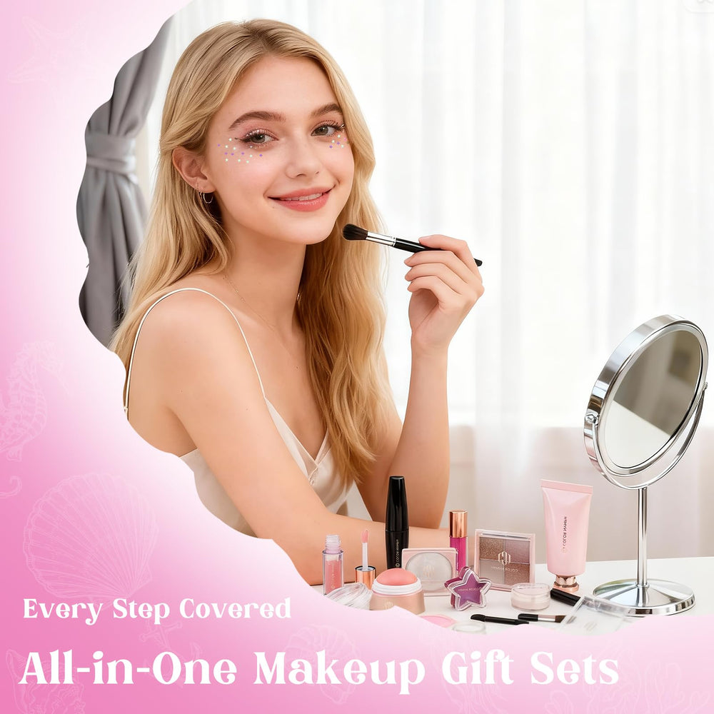 Color Nymph eyeshadow blush highlighter lipstick collection for polished looks.
