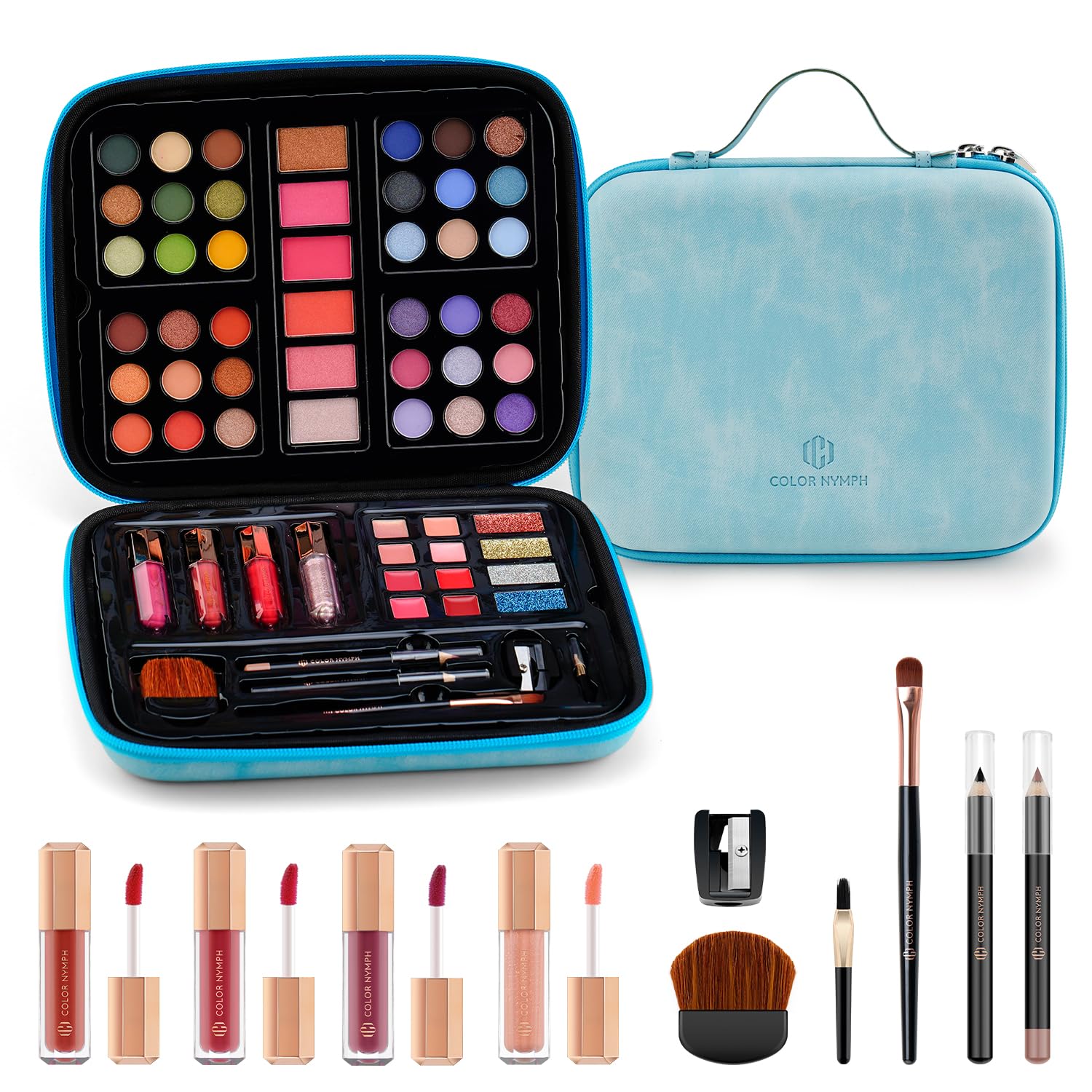 Color Nymph eyeshadow palette with 36 colors for versatile day to night looks