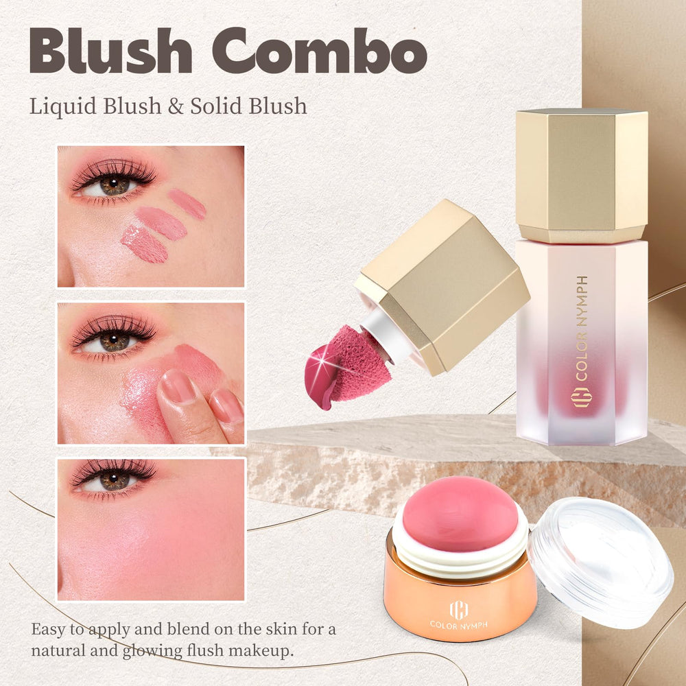 Color Nymph highlighter delivers bright, radiance from soft to bold.