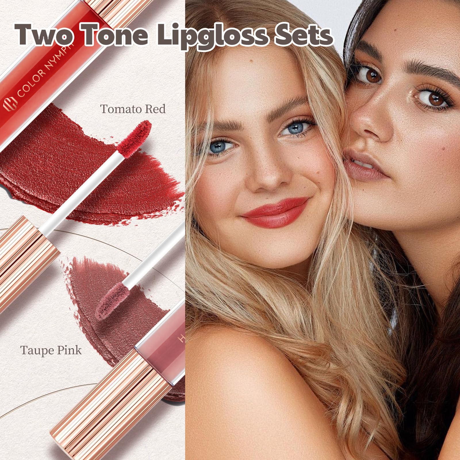 Color Nymph solid blush offers buildable color and lasting finish.